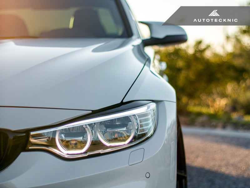 AutoTecknic Carbon Fiber Headlight Trim Set - BMW F32/ F36 4-Series
