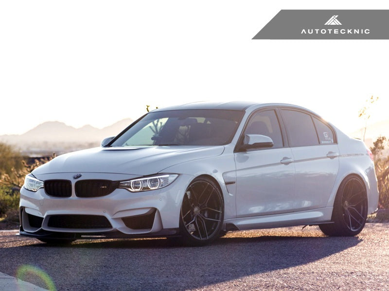AutoTecknic Carbon Fiber Headlight Trim Set - BMW F32/ F36 4-Series