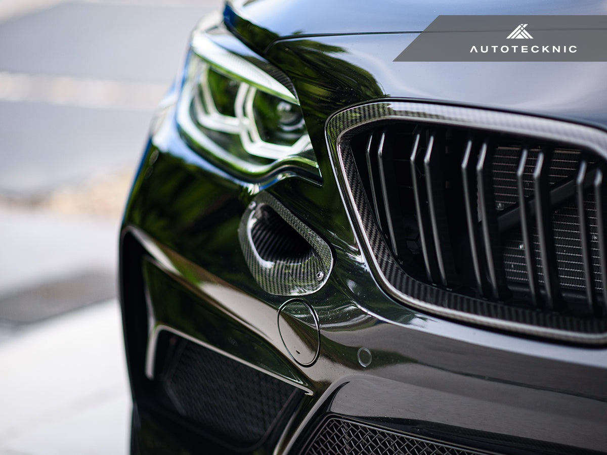 AutoTecknic Dry Carbon Brake Cooling Ducts - BMW F87 M2 Competition | M2 CS