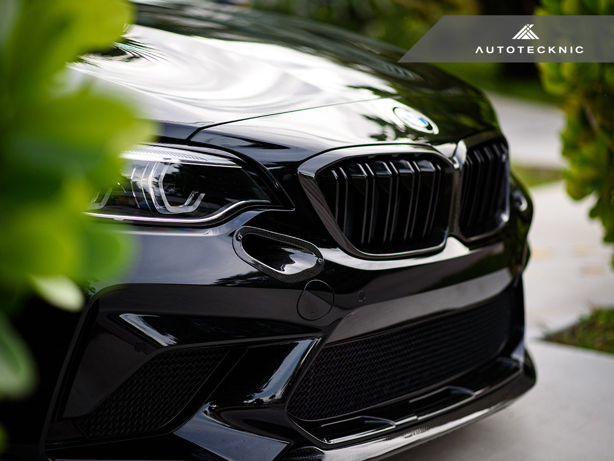 AutoTecknic Dry Carbon Brake Cooling Ducts - BMW F87 M2 Competition | M2 CS