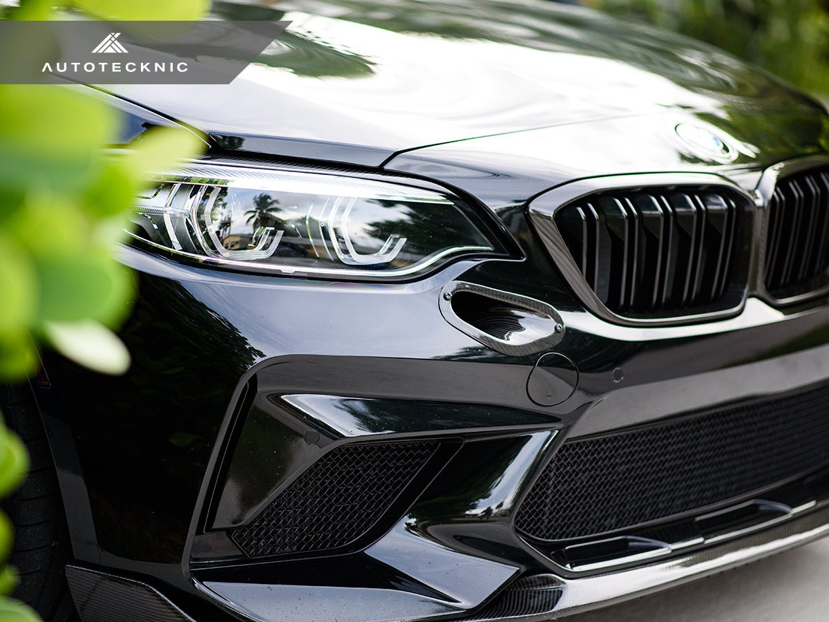 AutoTecknic Dry Carbon Brake Cooling Ducts - BMW F87 M2 Competition | M2 CS