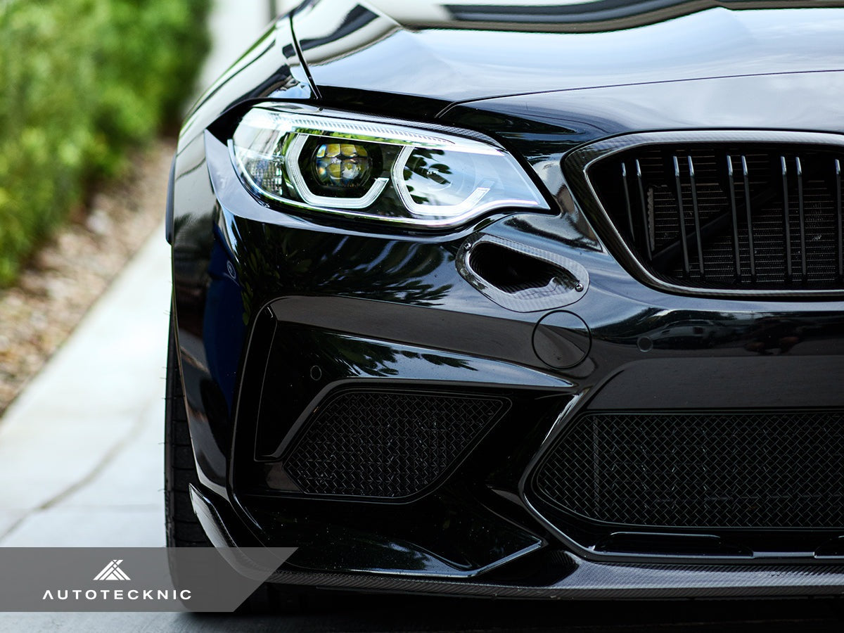 AutoTecknic Dry Carbon Brake Cooling Ducts - BMW F87 M2 Competition | M2 CS