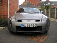 Load image into Gallery viewer, AutoTecknic Carbon Fiber Dual Air Ducts - Nissan 350Z 07-09 (VQ35HR)