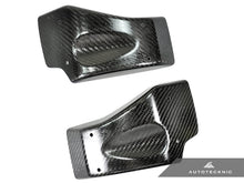 Load image into Gallery viewer, AutoTecknic Dry Carbon Fiber Brake Cooling Duct - Nissan R35 GTR
