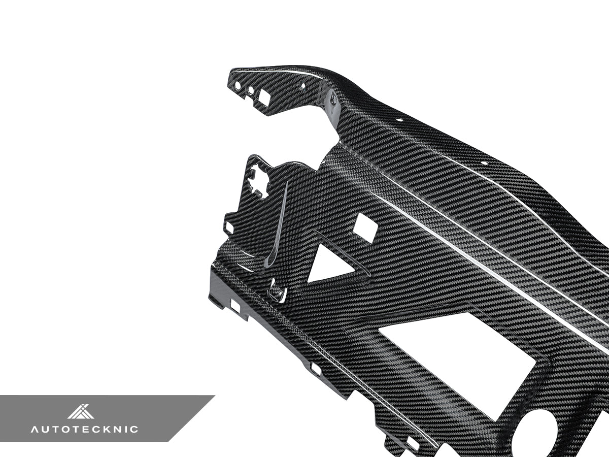AutoTecknic Dry Carbon Fiber Cooling Shroud - BMW G87 M2