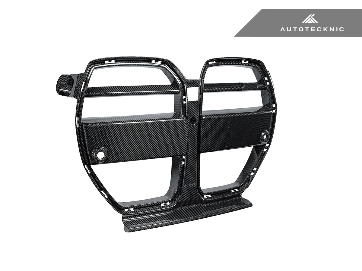 AutoTecknic Dry Carbon Motorsport V2 Front Grille - BMW G80 M3 | G82/ G83 M4