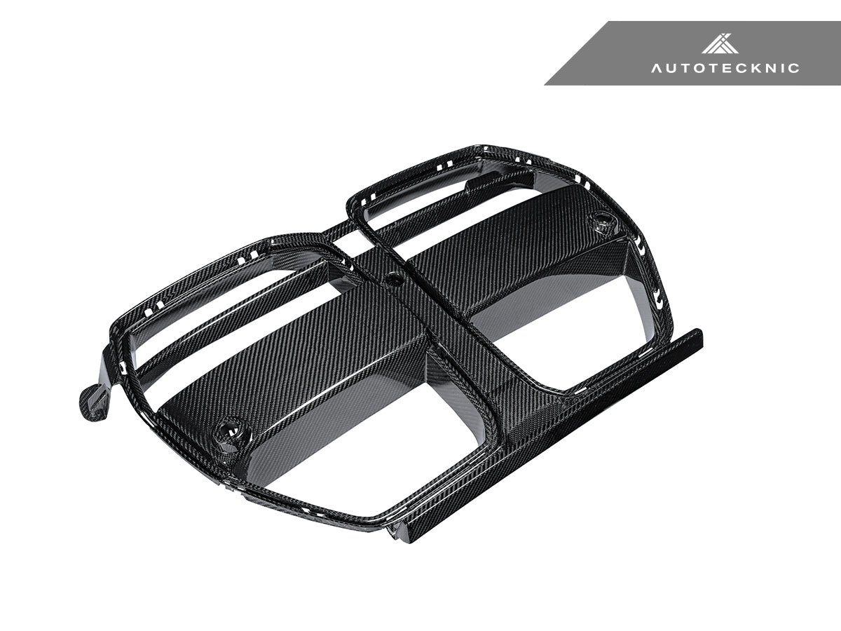 AutoTecknic Dry Carbon Motorsport V2 Front Grille - BMW G80 M3 | G82/ G83 M4