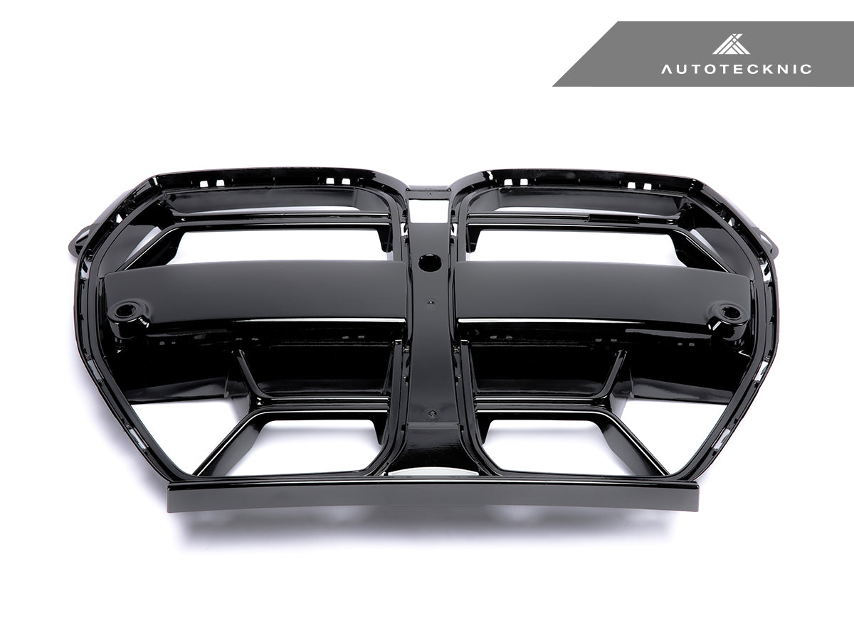AutoTecknic Competizione Sport Gloss Black Front Grille - BMW G80 M3 | G82/ G83 M4