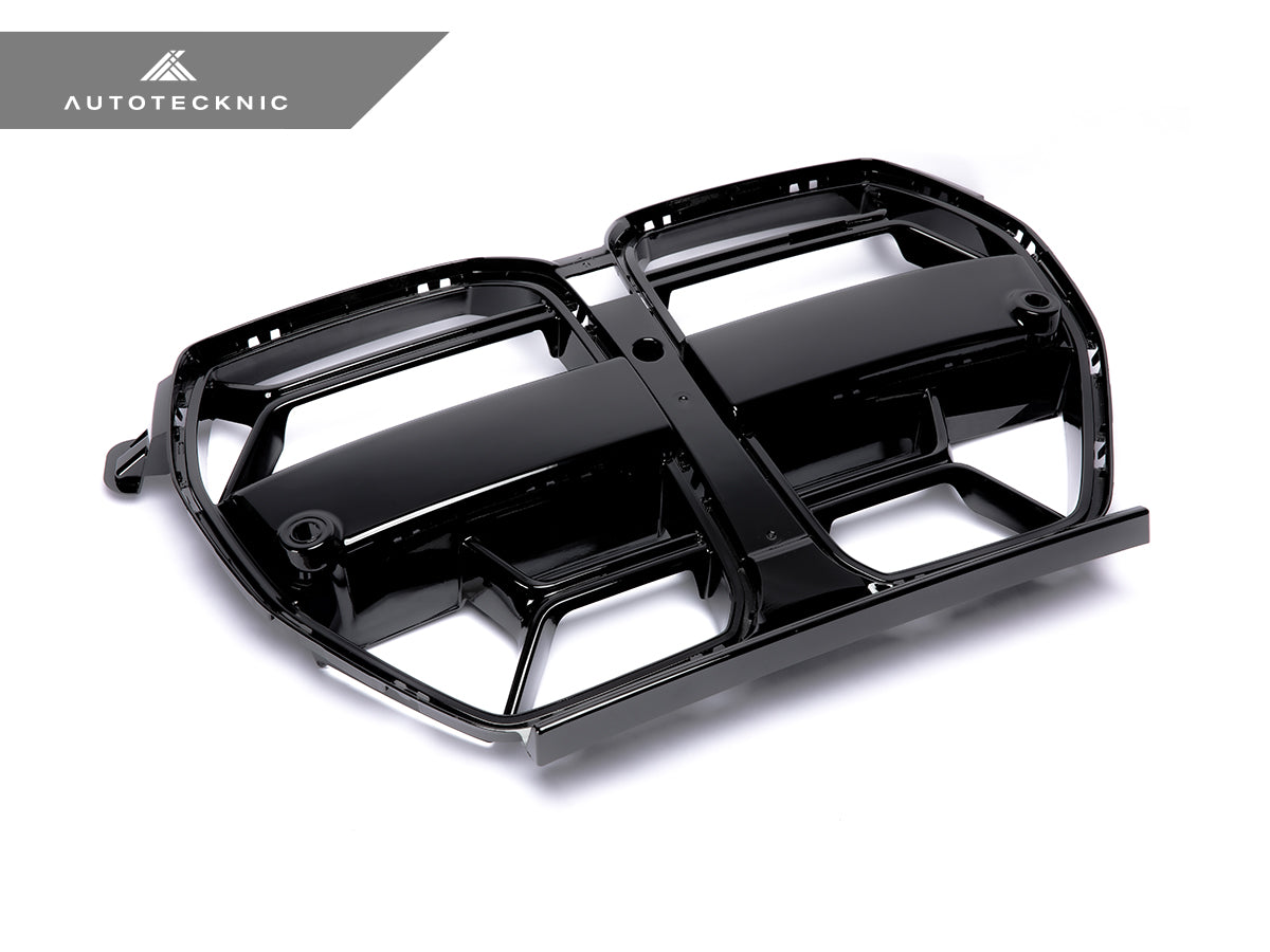 AutoTecknic Competizione Sport Gloss Black Front Grille - BMW G80 M3 | G82/ G83 M4