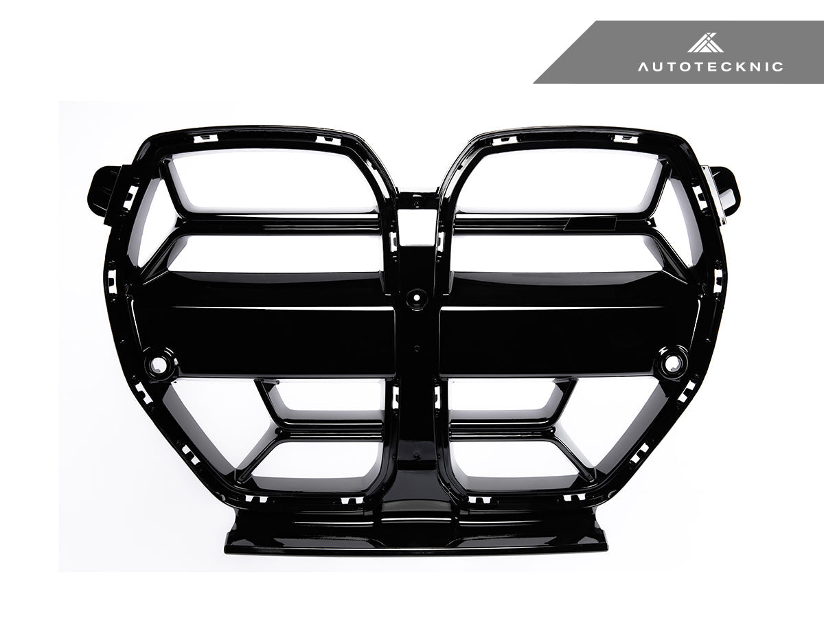 AutoTecknic Competizione Sport Gloss Black Front Grille - BMW G80 M3 | G82/ G83 M4