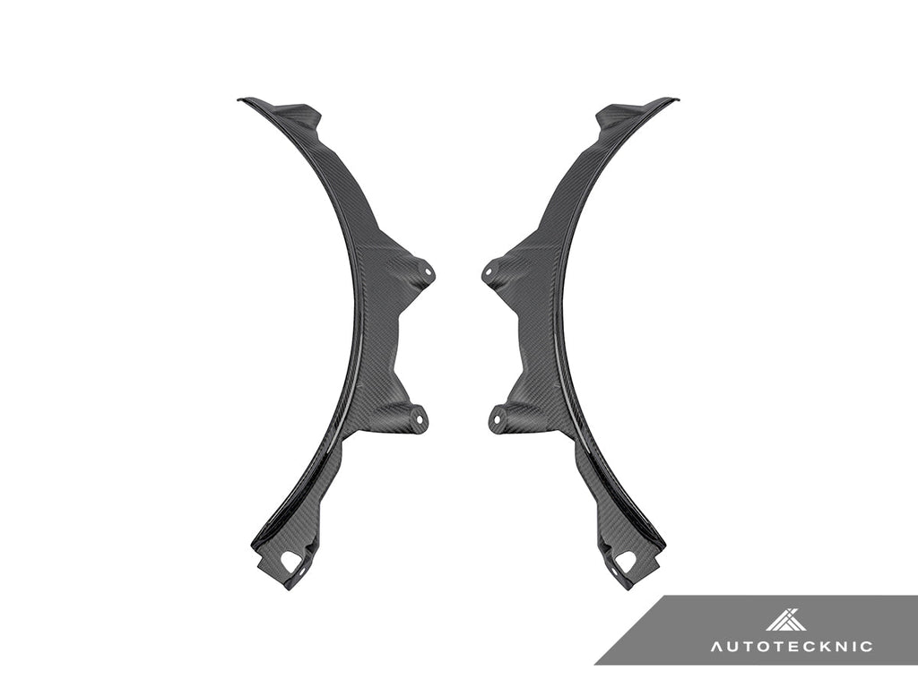 AutoTecknic Carbon Fiber Rear Wheel Arch Extension Set - BMW F90 M5