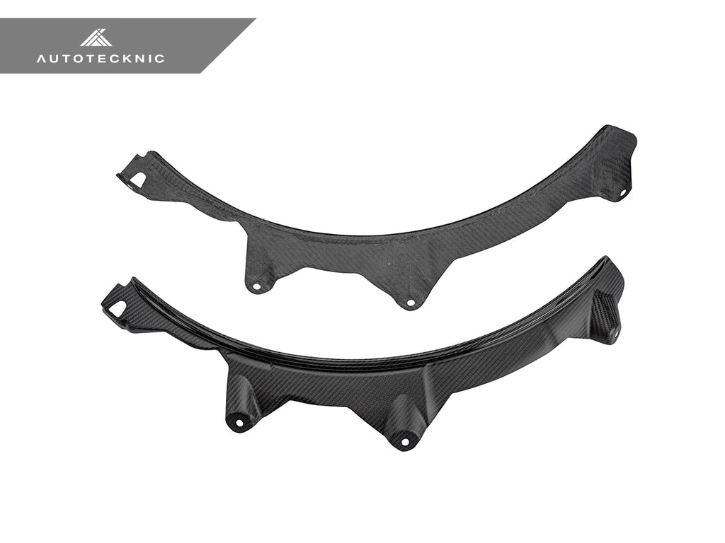 AutoTecknic Carbon Fiber Rear Wheel Arch Extension Set - BMW F90 M5
