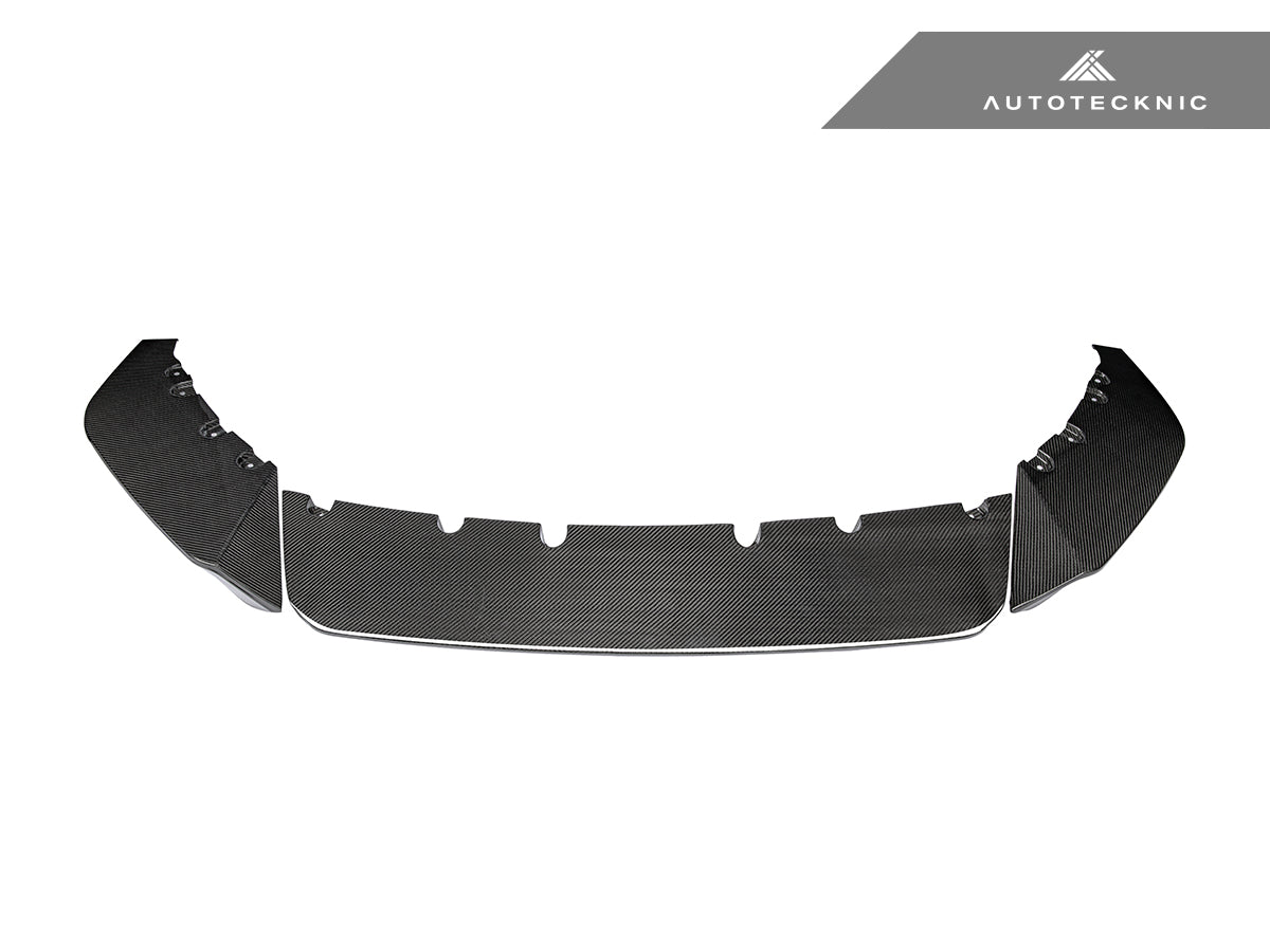 AutoTecknic Performance Dry Carbon Front Lip Set - BMW G06 X6 M-Sport