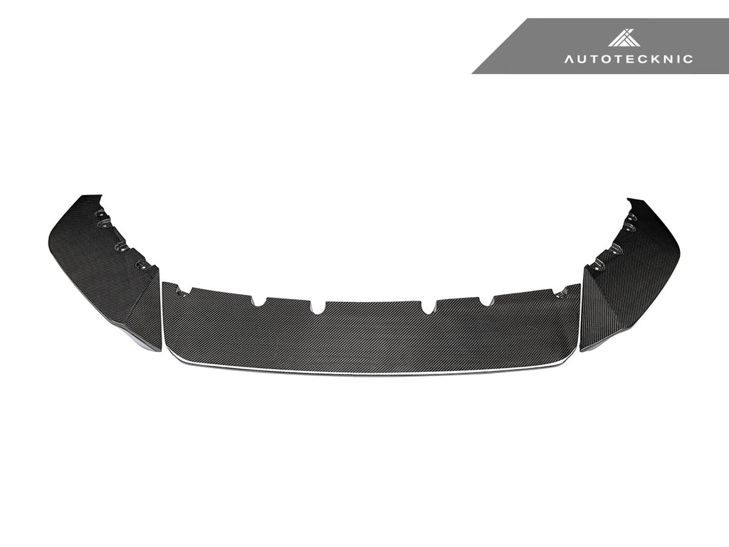 AutoTecknic Performance Dry Carbon Front Lip Set - BMW G06 X6 M-Sport