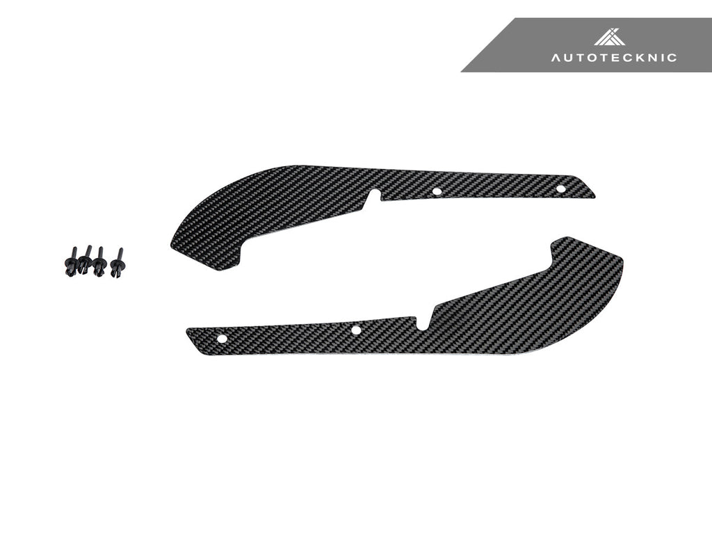 AutoTecknic Carbon Fiber Front Splash Guards - BMW F80 M3 | F82/ F83 M4