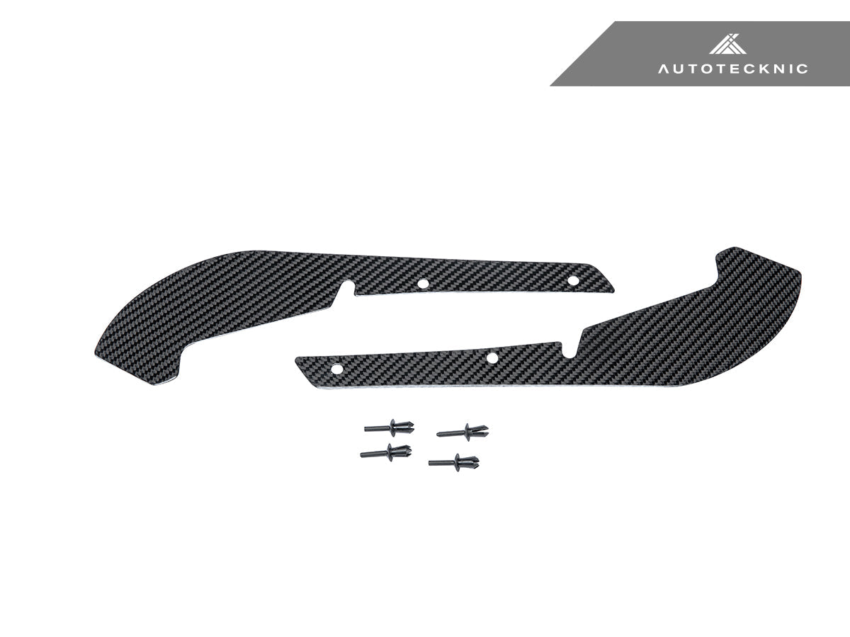 AutoTecknic Carbon Fiber Front Splash Guards - BMW F80 M3 | F82/ F83 M4