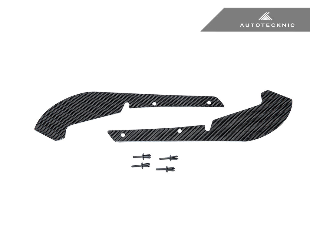 AutoTecknic Carbon Fiber Front Splash Guards - BMW F80 M3 | F82/ F83 M4