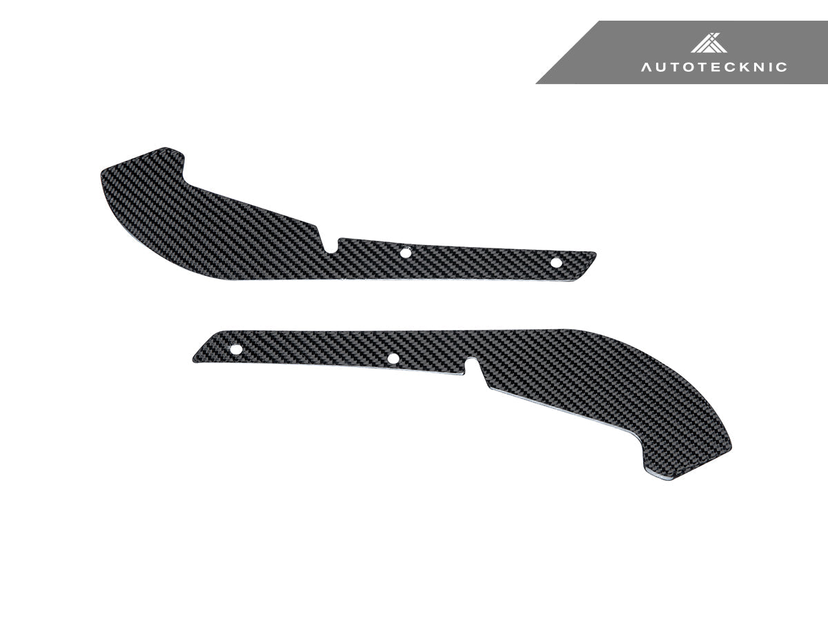 AutoTecknic Carbon Fiber Front Splash Guards - BMW F80 M3 | F82/ F83 M4