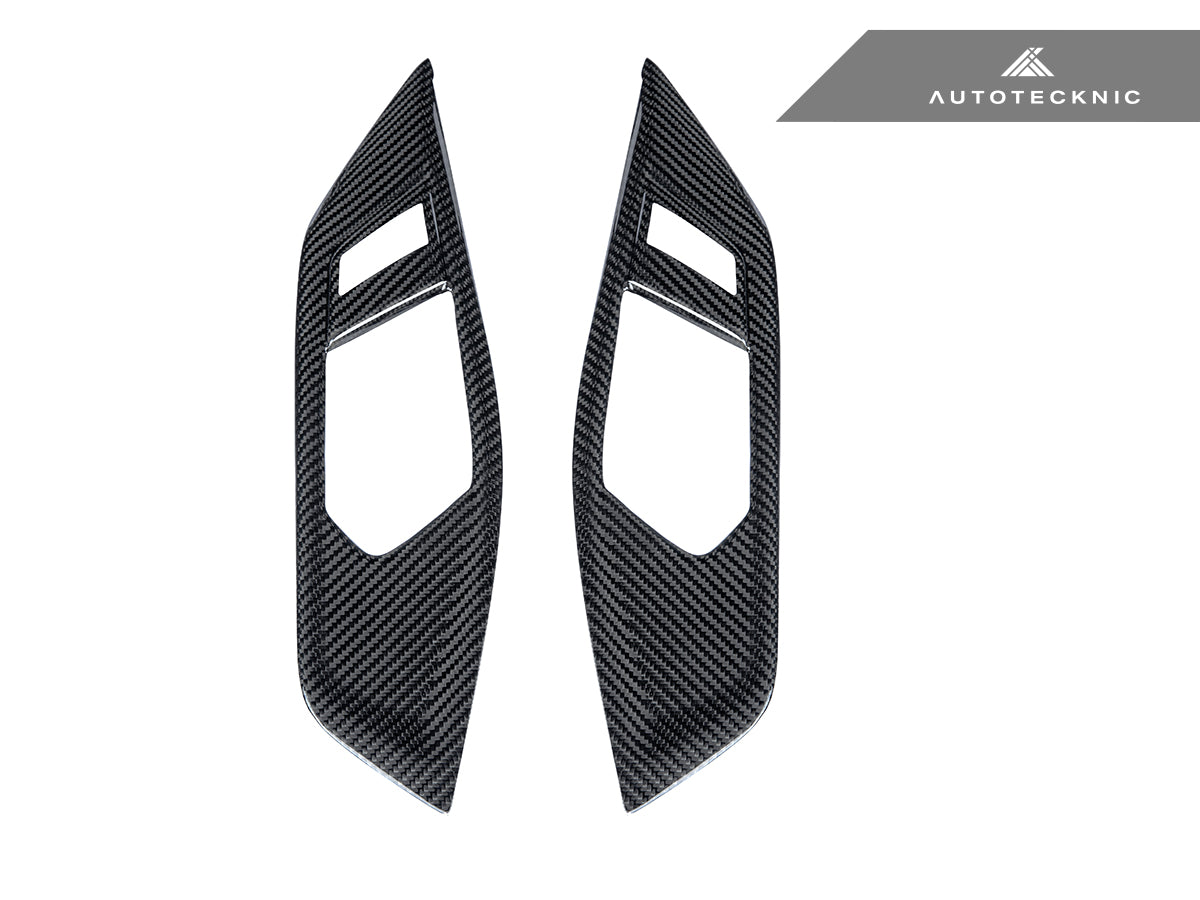 AutoTecknic Dry Carbon Window Switch Panel Trim Set - BMW G82 M4