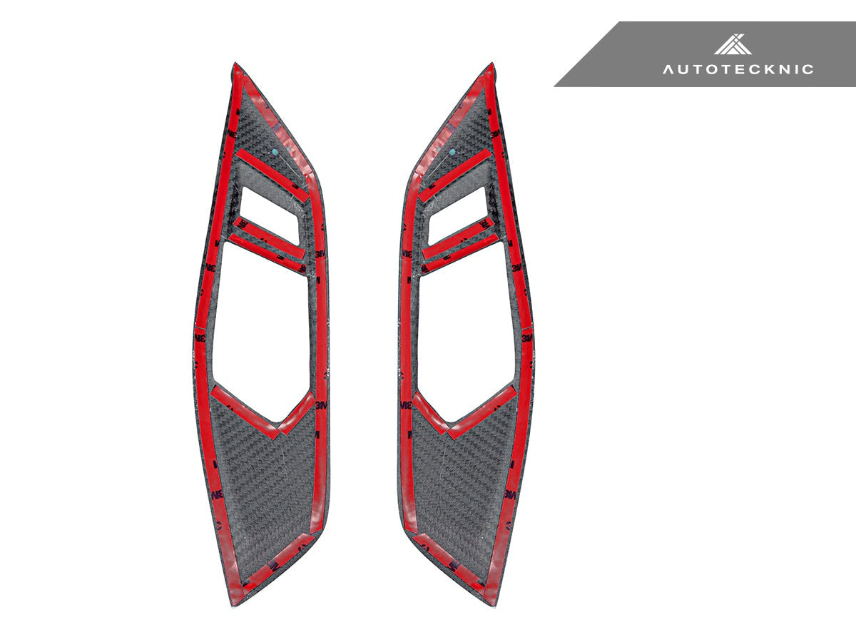 AutoTecknic Dry Carbon Interior Door Handle Trim Set - BMW G82/ G83 M4