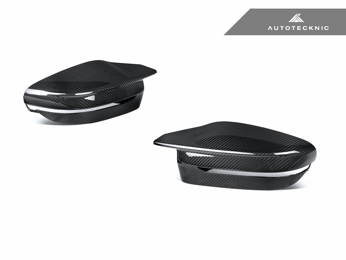 AutoTecknic Dry Carbon Fiber Mirror Covers - BMW G42 M240i
