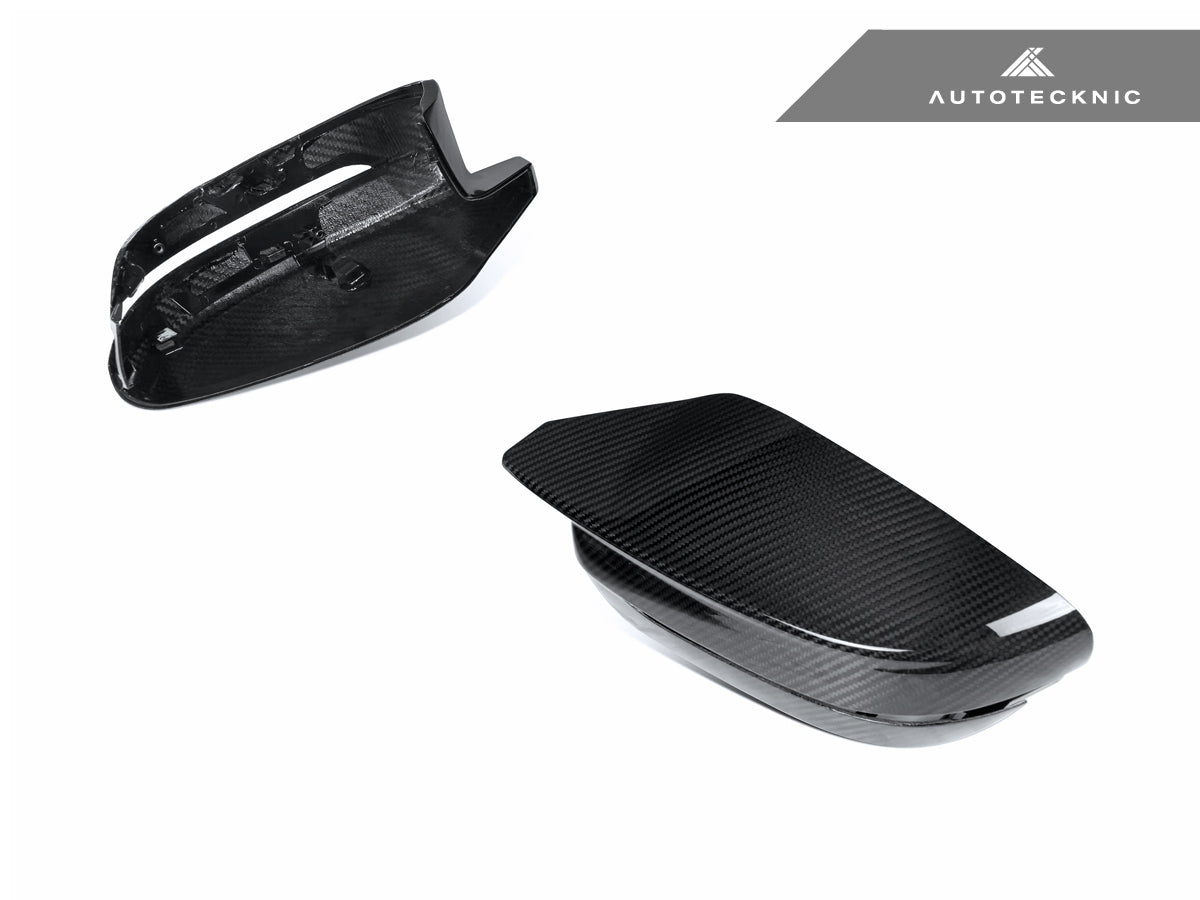 AutoTecknic Dry Carbon Fiber Mirror Covers - BMW G42 M240i