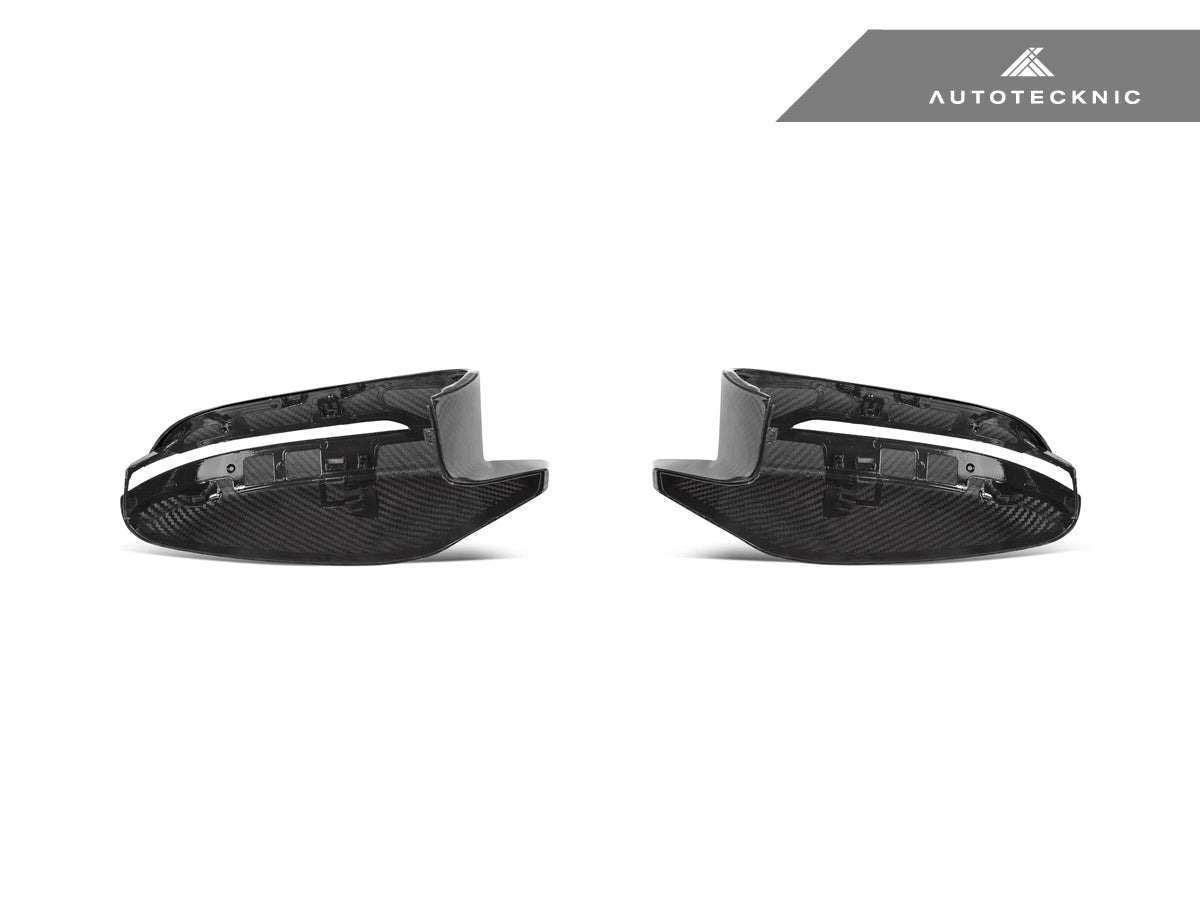 AutoTecknic Dry Carbon Fiber Mirror Covers - BMW G42 M240i