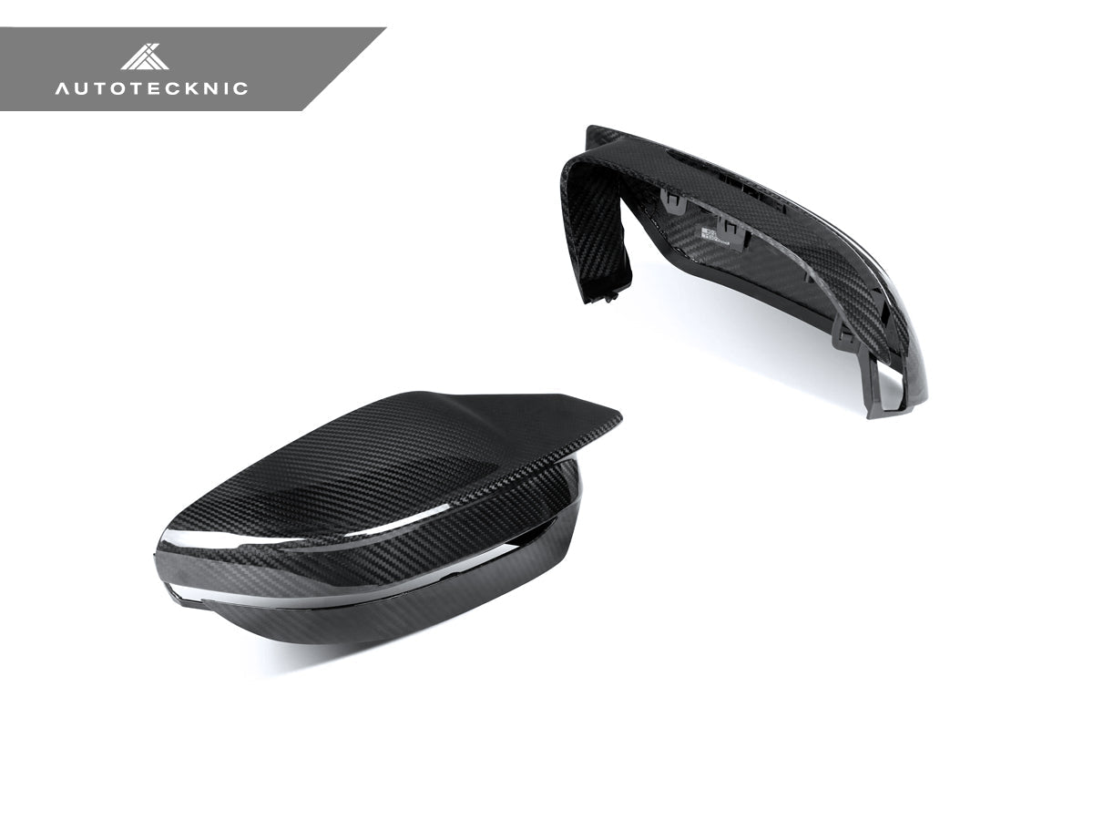 AutoTecknic Dry Carbon Fiber Mirror Covers - BMW G42 M240i