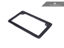 Load image into Gallery viewer, AutoTecknic Dry Carbon Fiber Motorcycle License Plate Frame