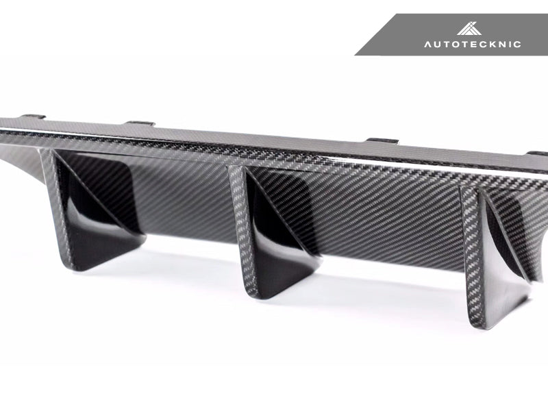 AutoTecknic Dry Carbon Extended-Fin Competition Rear Diffuser - BMW F80 M3 | F82/ F83 M4