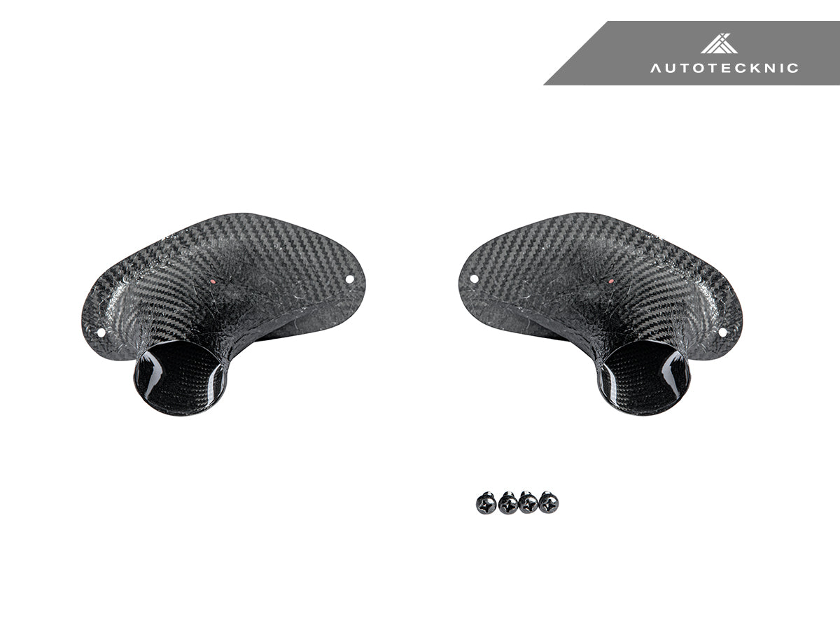 AutoTecknic Dry Carbon Brake Cooling Ducts - BMW F87 M2 Competition | M2 CS