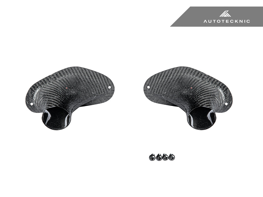 AutoTecknic Dry Carbon Brake Cooling Ducts - BMW F87 M2 Competition | M2 CS