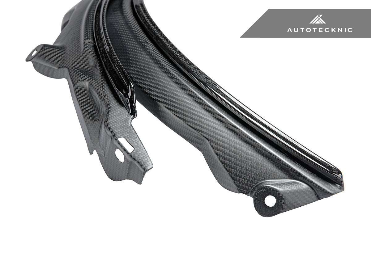 AutoTecknic Carbon Fiber Rear Wheel Arch Extension Set - BMW F93 M8 Gran Coupe