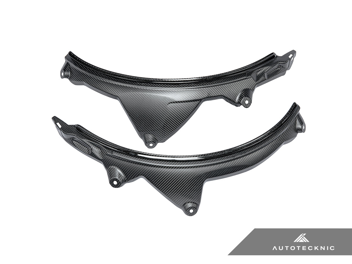 AutoTecknic Carbon Fiber Rear Wheel Arch Extension Set - BMW F93 M8 Gran Coupe