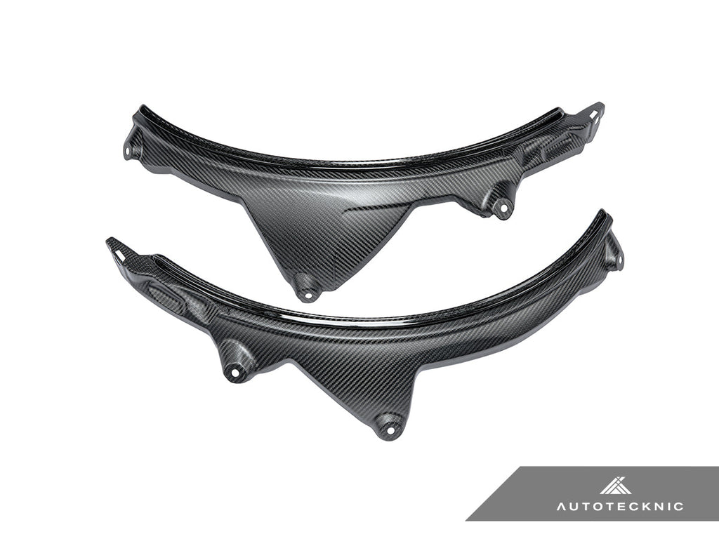 AutoTecknic Carbon Fiber Rear Wheel Arch Extension Set - BMW F93 M8 Gran Coupe