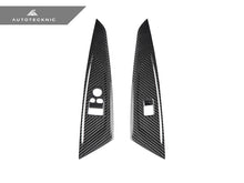 Load image into Gallery viewer, AutoTecknic Dry Carbon Window Switch Panel Trim Set - BMW G22 4-Series