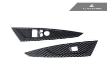 Load image into Gallery viewer, AutoTecknic Dry Carbon Window Switch Panel Trim Set - BMW G22 4-Series