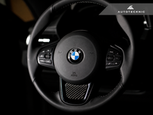 Load image into Gallery viewer, AutoTecknic Replacement Carbon Steering Wheel - A90 Supra 2020-Up