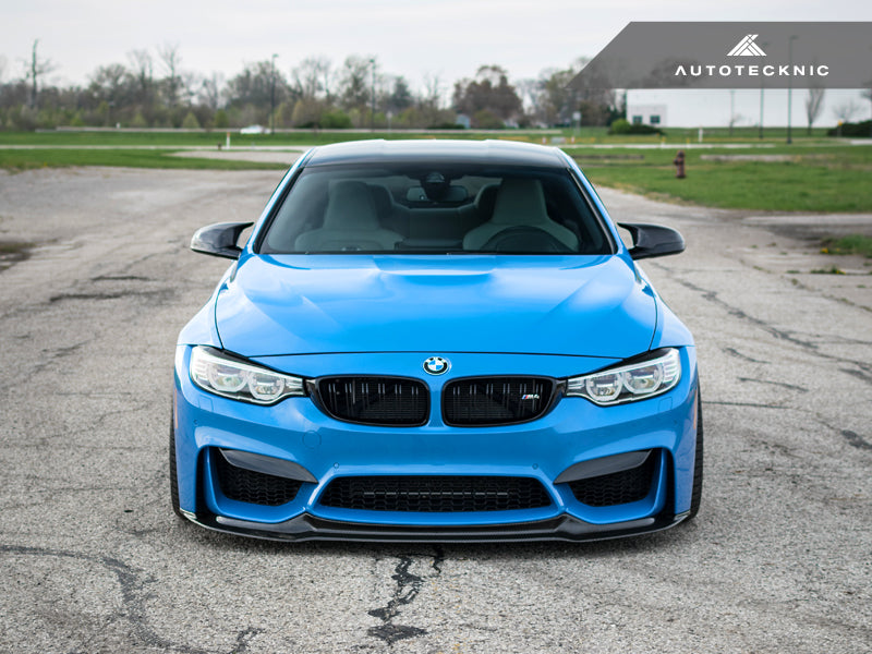 AutoTecknic Carbon Fiber Headlight Trim Set - BMW F80 M3 | F82/ F83 M4