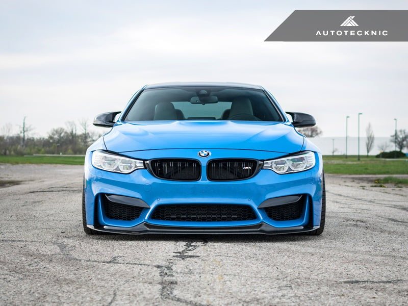 AutoTecknic Replacement Version II Dry Carbon Mirror Covers - BMW F87 M2 Competition | F80 M3 | F82/ F83 M4