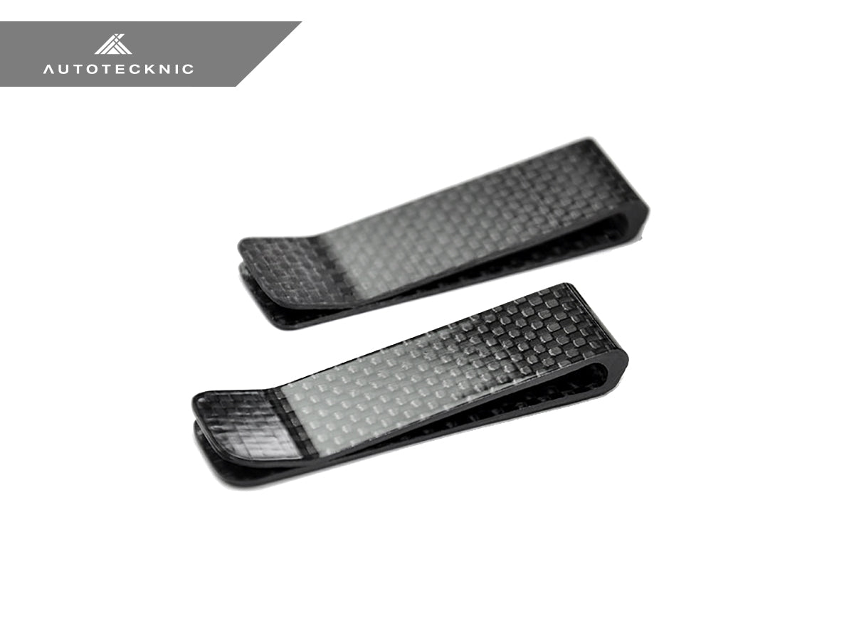 AutoTecknic Dry Gloss Carbon Fiber Money Clip - Original