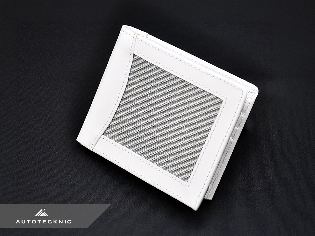 AutoTecknic Silver Fiber Wallet