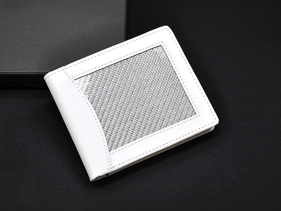 AutoTecknic Silver Fiber Wallet