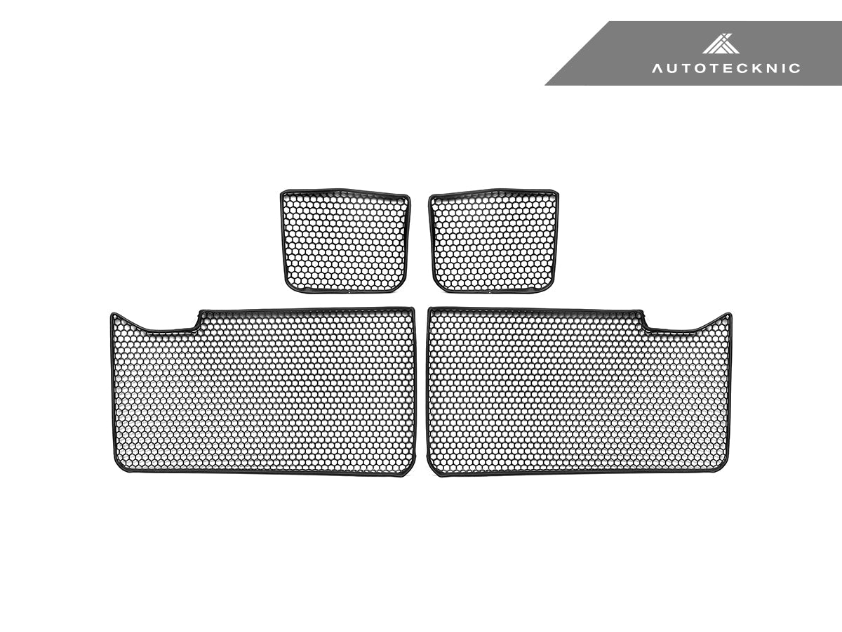 AutoTecknic Center Bumper Honeycomb Mesh Grille Kit - BMW G90/ G99 M5