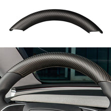 Load image into Gallery viewer, Upper / Lower Cover Steering Wheel Accessories for Tesla Model 3 / Y  -  Carbon Fiber Interior Mods