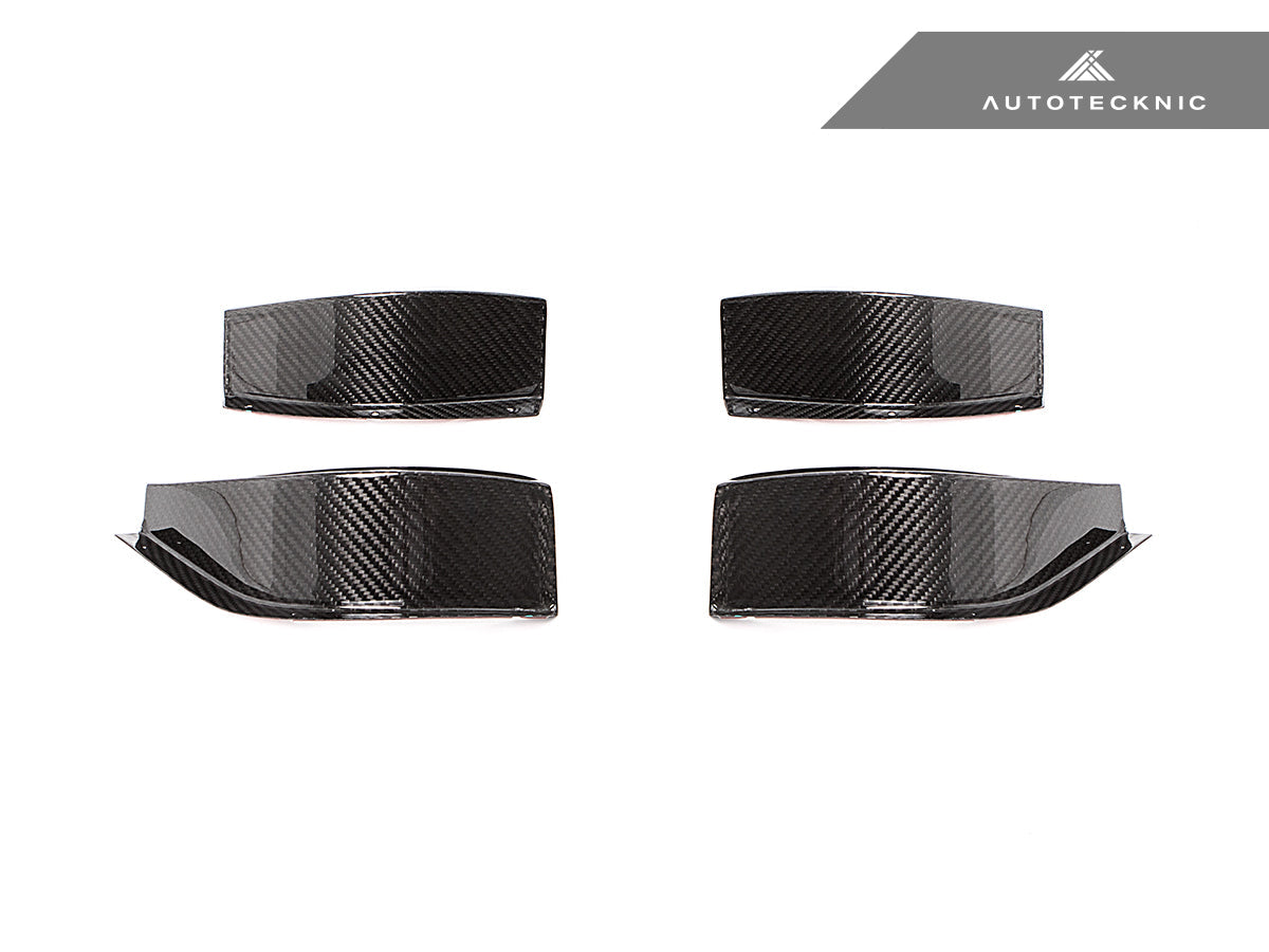 AutoTecknic Dry Carbon GT4 Canard Set - BMW G80 M3 | G82 M4