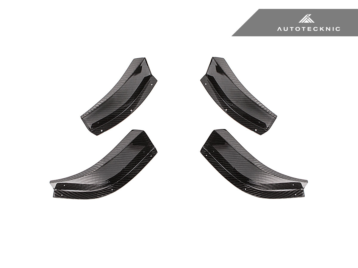 AutoTecknic Dry Carbon GT4 Canard Set - BMW G80 M3 | G82 M4