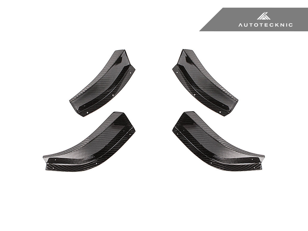 AutoTecknic Dry Carbon GT4 Canard Set - BMW G80 M3 | G82 M4