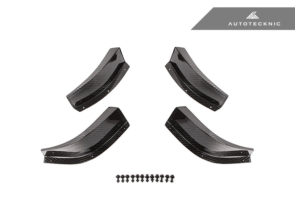 AutoTecknic Dry Carbon GT4 Canard Set - BMW G80 M3 | G82 M4
