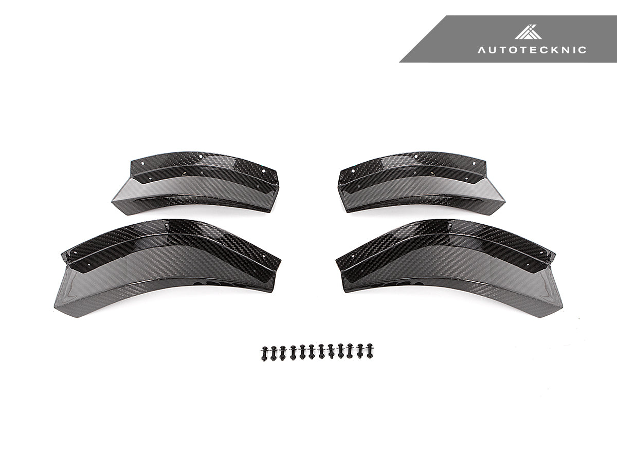 AutoTecknic Dry Carbon GT4 Canard Set - BMW G80 M3 | G82 M4